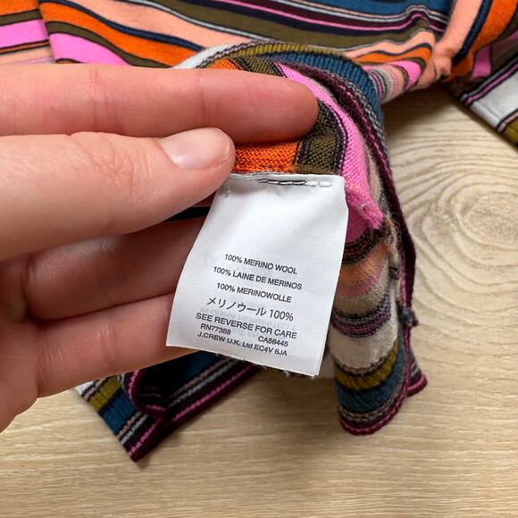 J. Crew 100% Merino Wool Crew Neck Sweater Women’s S - Picture 3 of 6